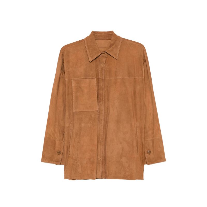 Santoro Brown Jackets  Leather Jackets Women